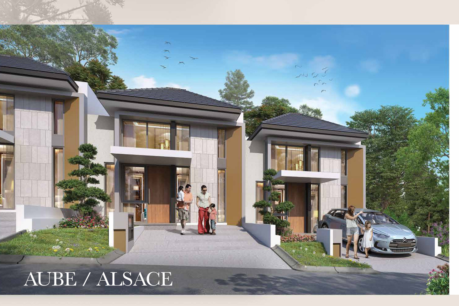 Fasad Chardonnay at Citra City Sentul