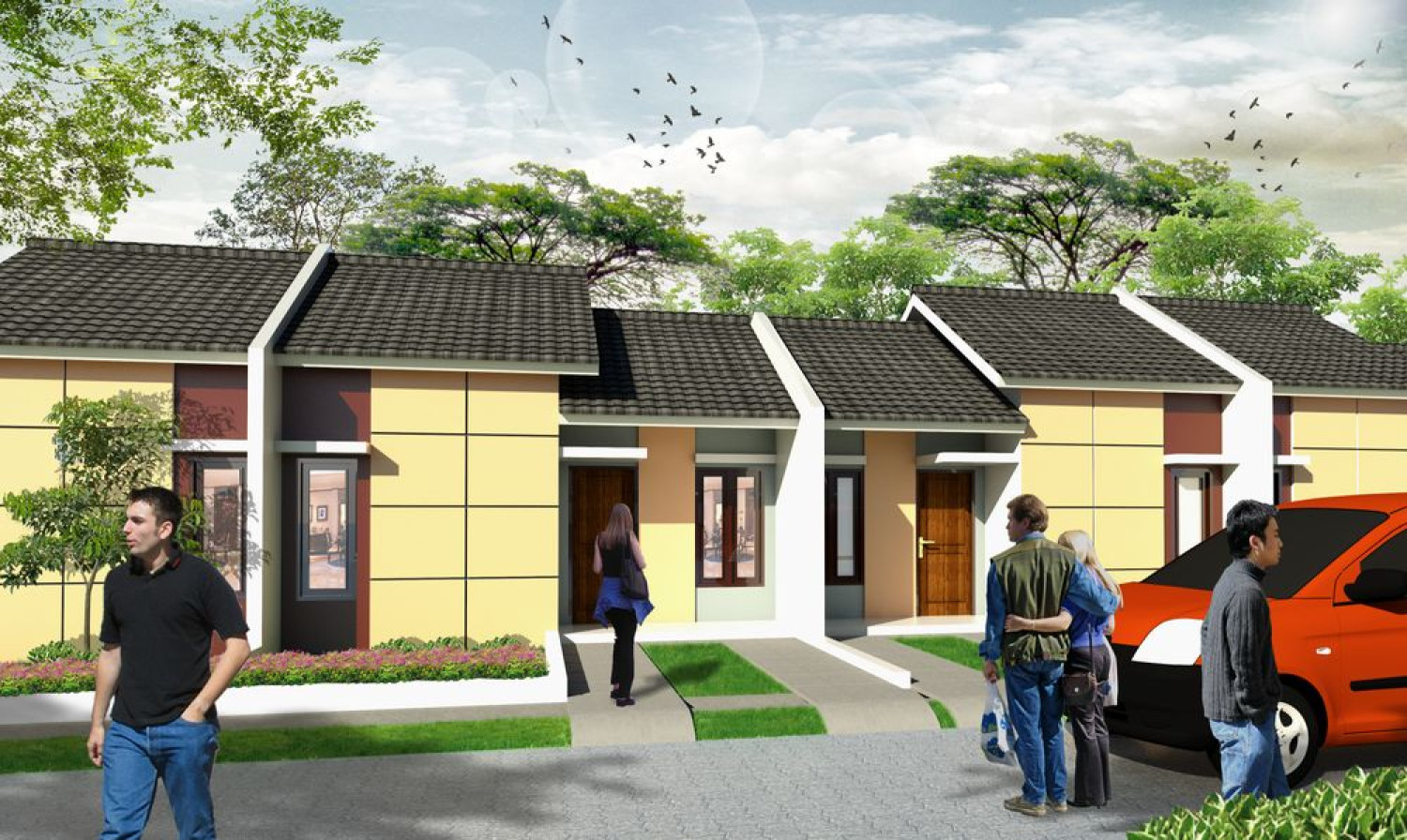 Fasad Saphire Permata Mutiara Maja