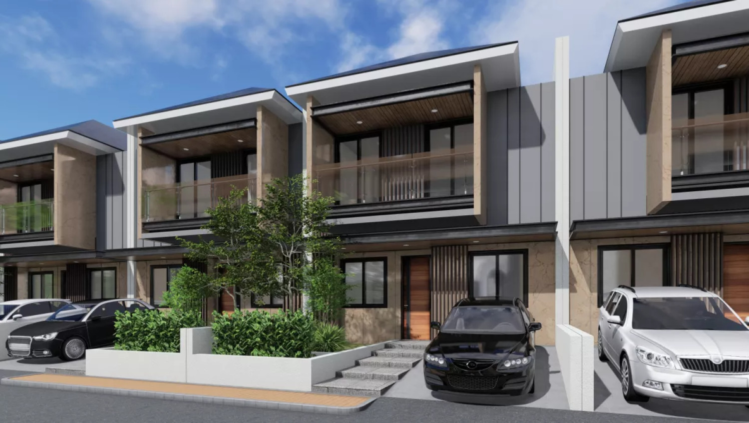 Fasad Yukari Residence Sawangan