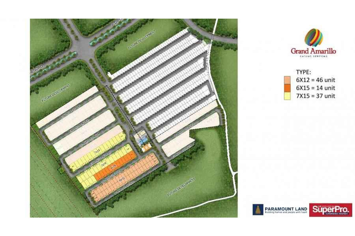 Siteplan Cluster