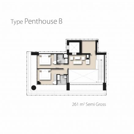 Tipe unit Apartemen Saumata