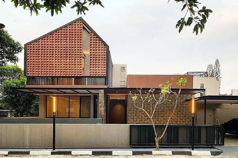 rumah hemat energi dengan double facade