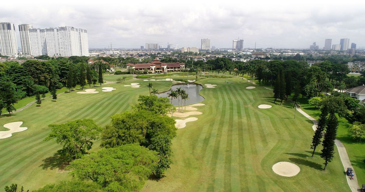 lapangan golf tangerang