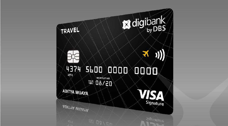 kartu kredit terbaik untuk traveling: DBS Digibank Travel Visa Signature