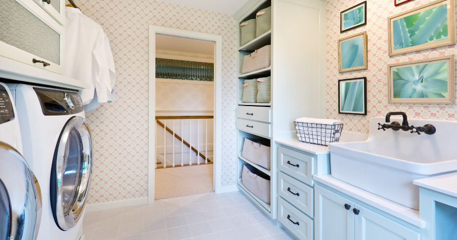 desain ruang laundry room