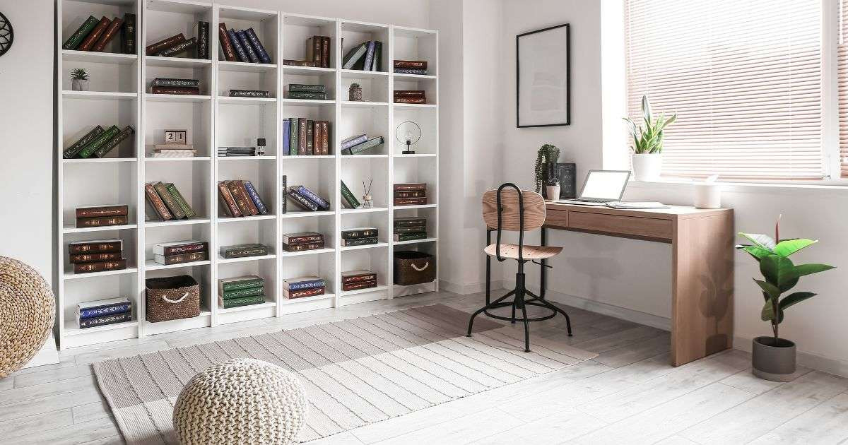 mini library di rumah