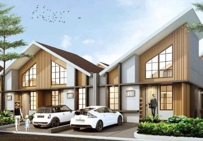 perumahan depok dekat stasiun: emerald city cibinong