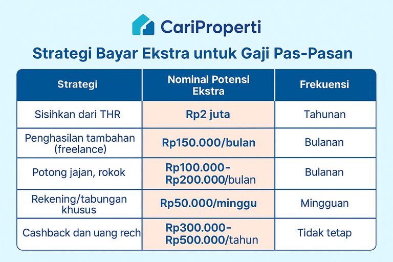 Strategi Pembayaran KPR Ekstra Syariah
