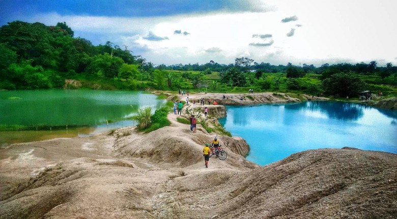 tempat wisata tangerang: telaga biru cisoka