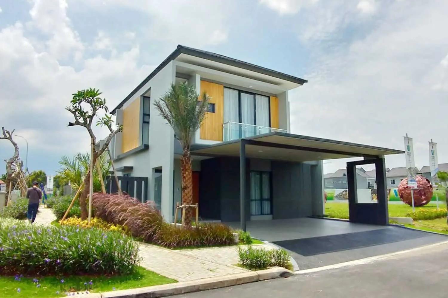 rekomendasi rumah di grand wisata: water terrace