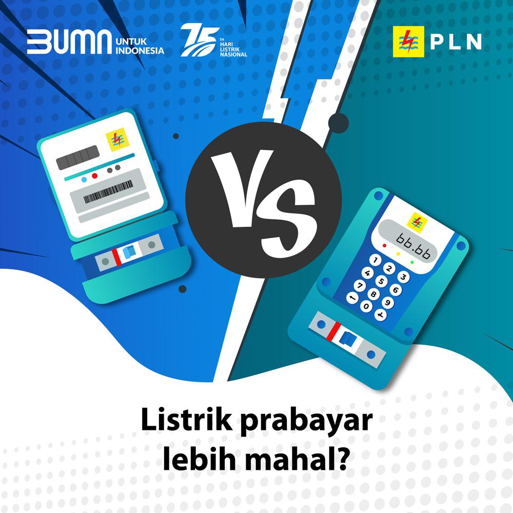 lebih hemat listrik prabayar atau pascabayar
