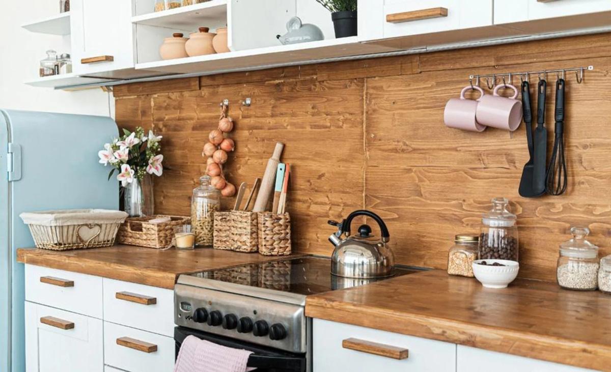 motif keramik dapur design kayu