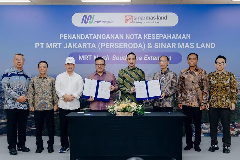 kesepakatan proyek mrt bsd jakarta