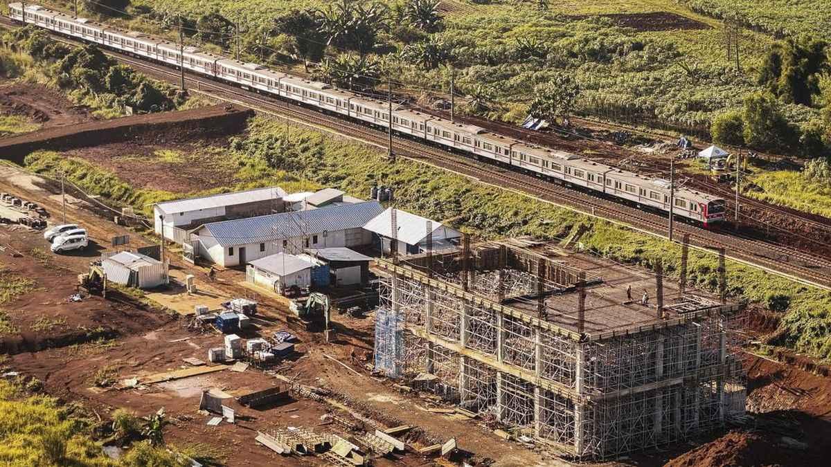 pembangunan stasiun jatake