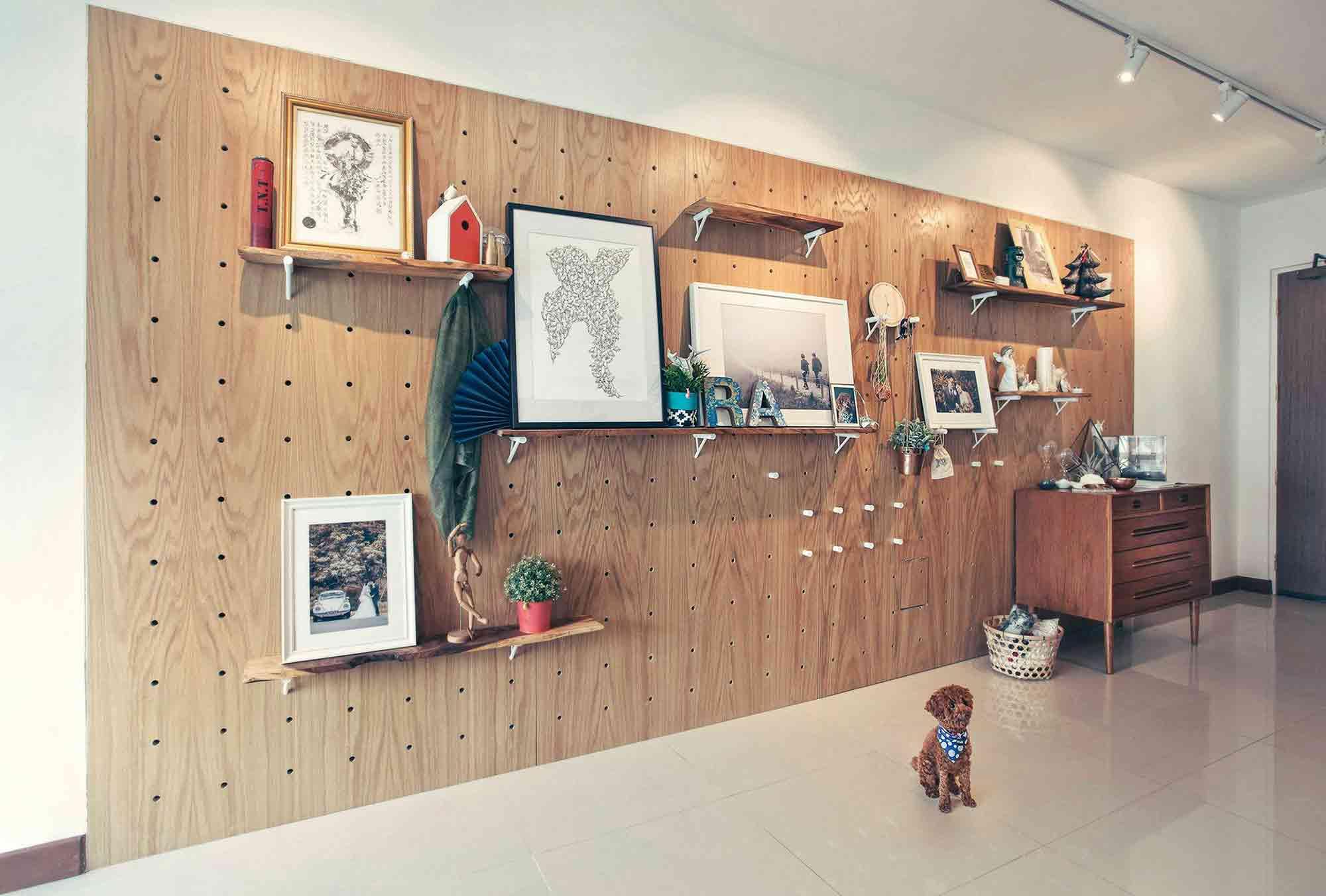 inspirasi rak dinding tempel: rak dinding modular