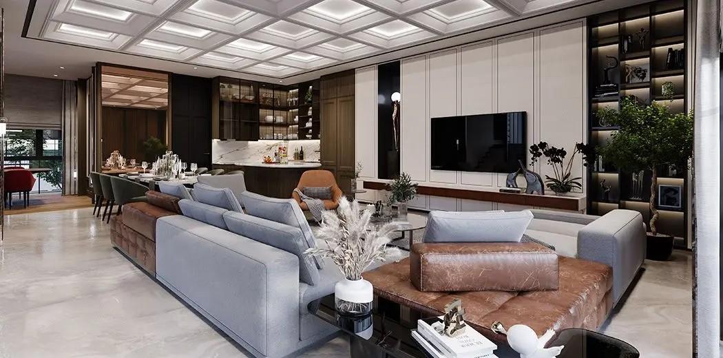 living room armont residence