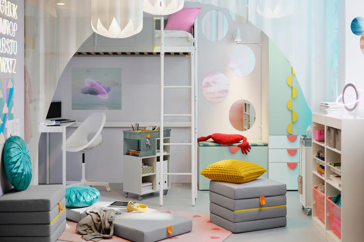 Desain ruang belajar anak futuristik