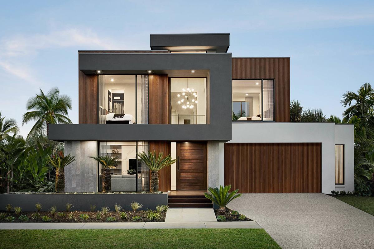 desain rumah rustic minimalis