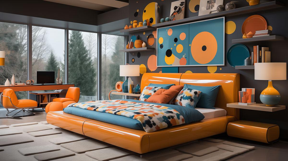 tren desain kamar tidur yang hilang di 2026: kamar dengan ornamen berat