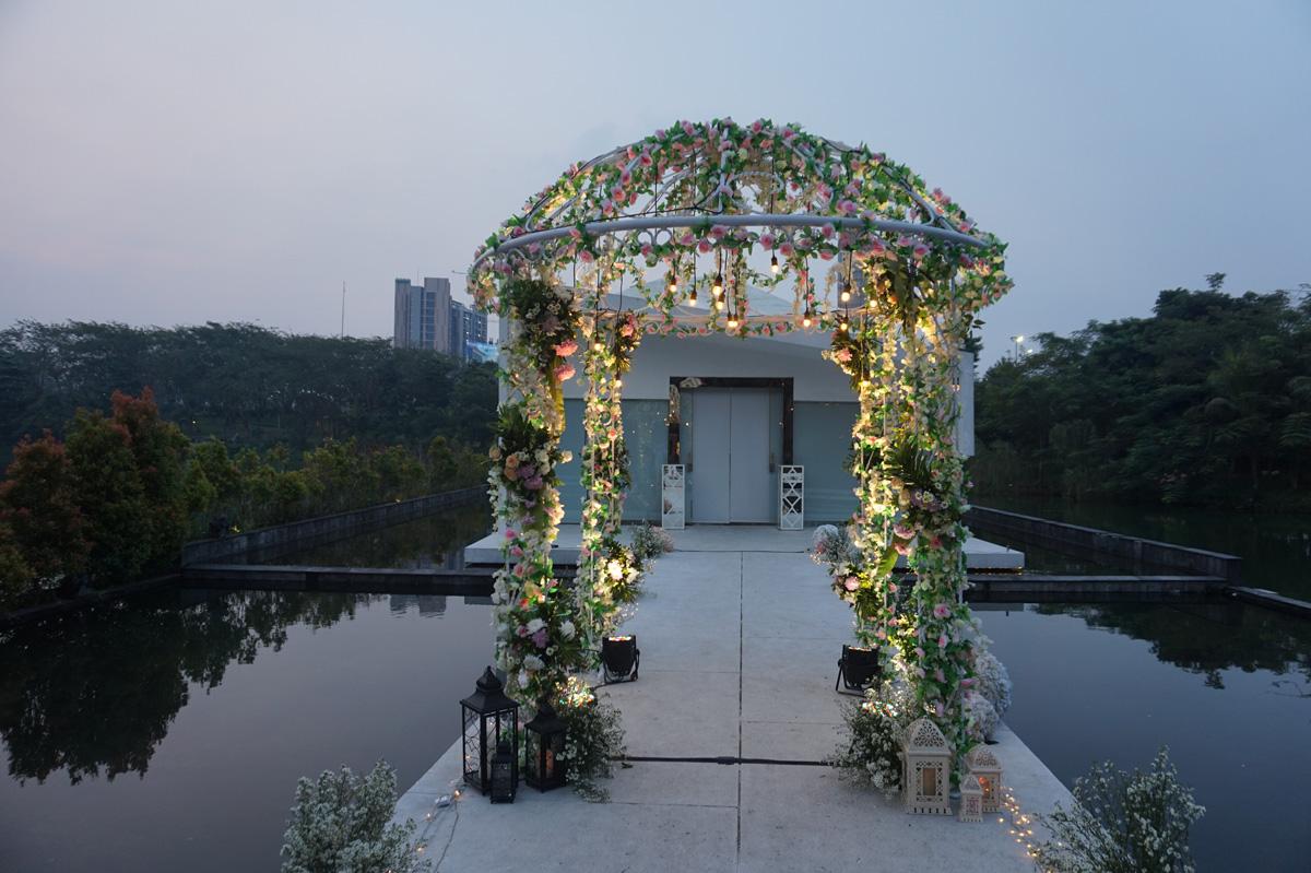 wedding venue di BSD: chakra venue & lounge