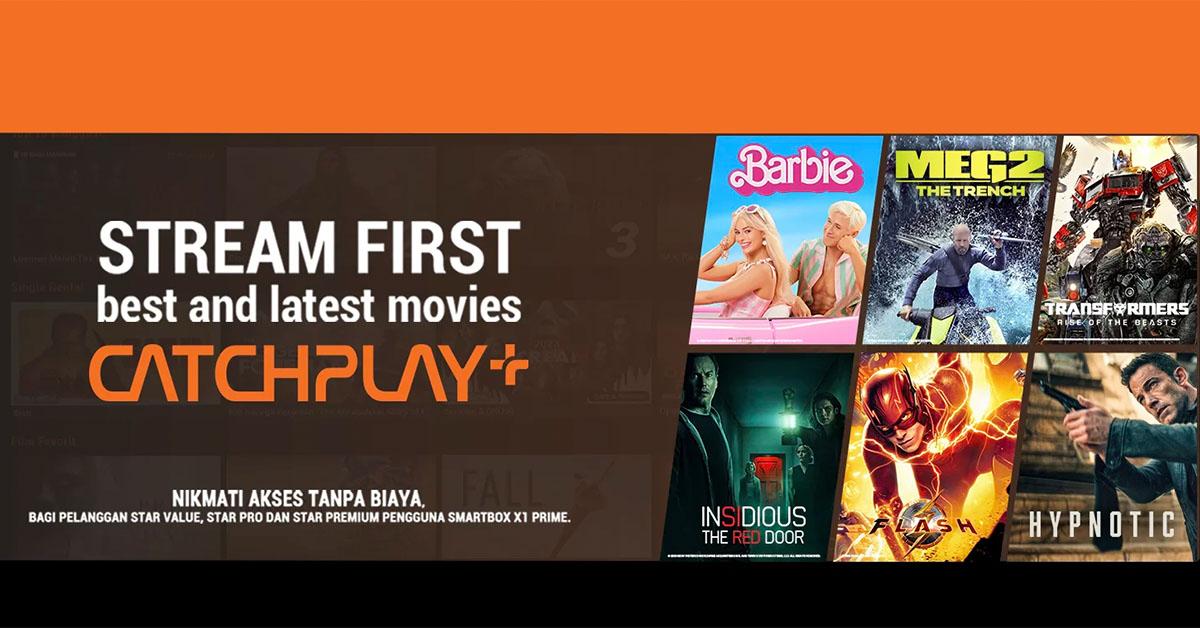 aplikasi streaming terbaik di Indonesia: catchplay+