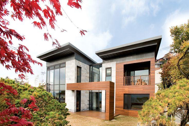 desain rumah modern minimalist ala korea