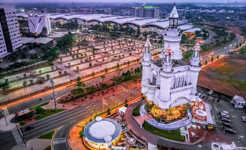 wilayah dengan kenaikan harga tanah tertinggi: tangerang