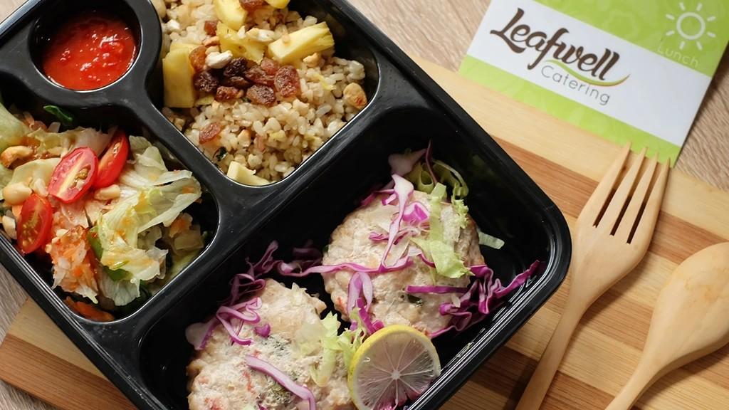 leafwell catering: catering sehat jakarta