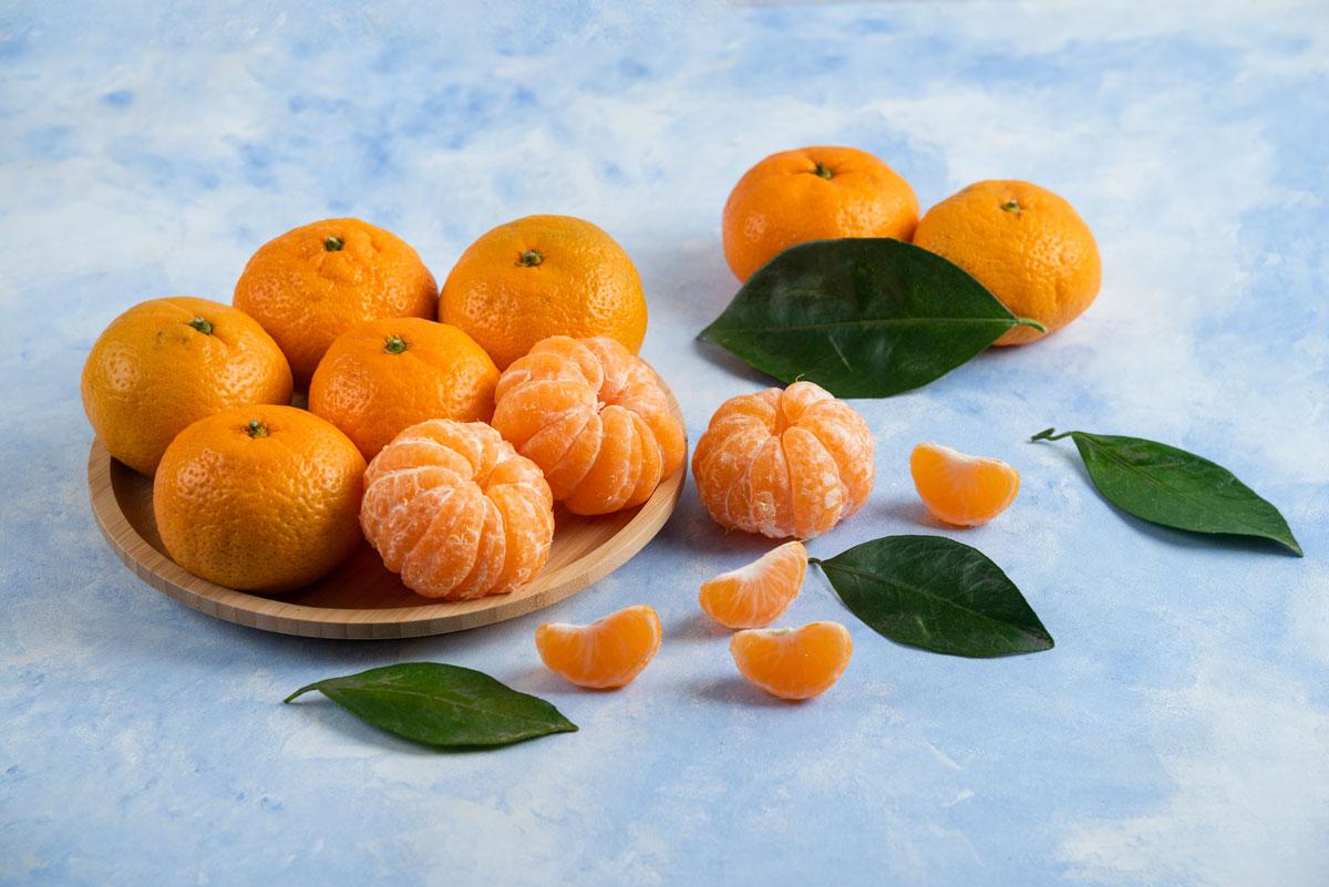 makanan khas imlek: jeruk mandarin