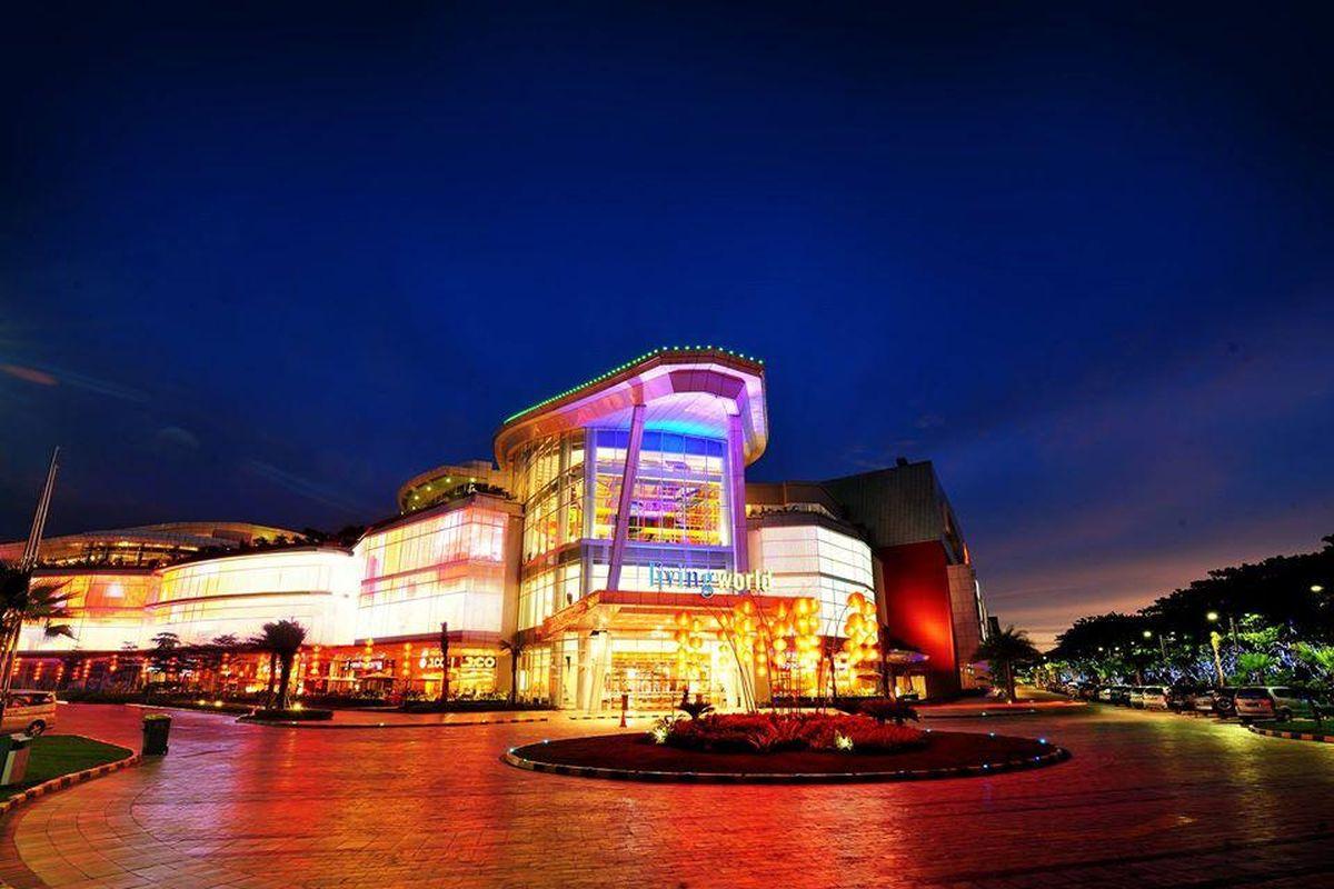 mall dekat graha raya: living world alam sutera