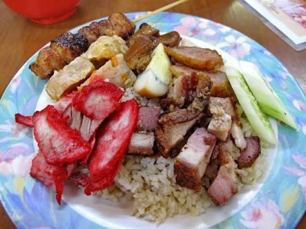 kuliner babi terdekat di kelapa gading: nasi campur kenanga