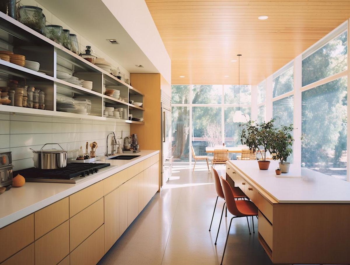 alasan posisi dapur di depan rumah