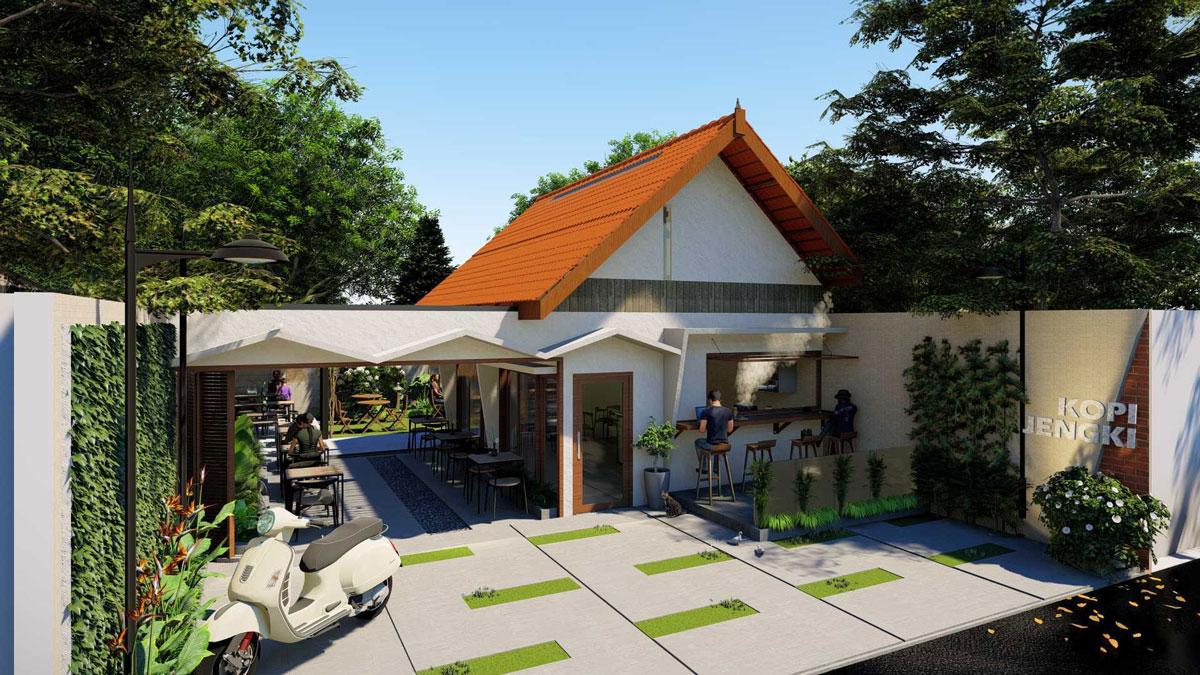 desain rumah jengki tropis