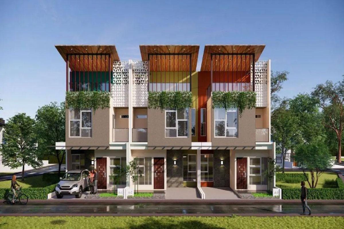 rumah dekat stasiun lrt ciracas: de lucky residence