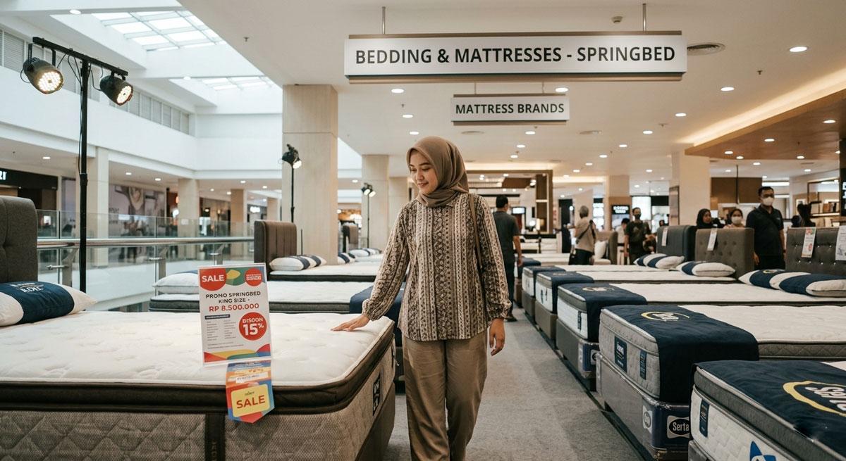tips memilih merk springbed terbaik