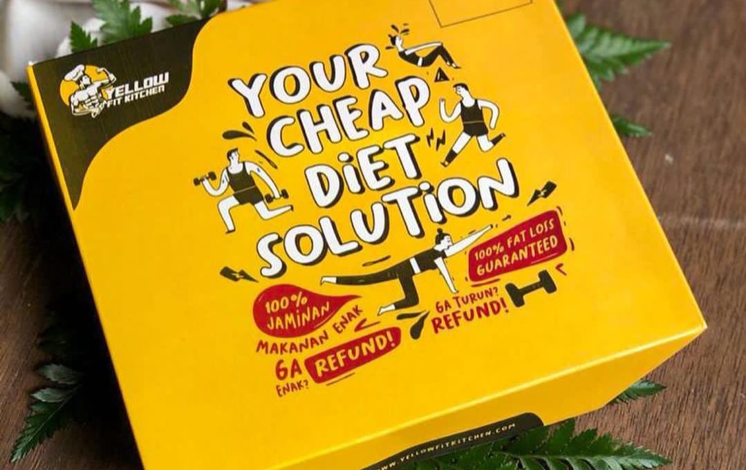 catering sehat jakarta: yellow fit
