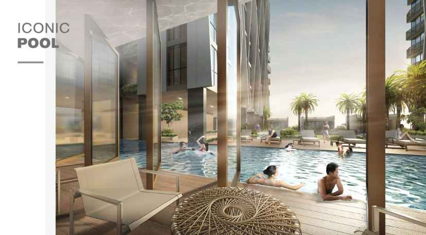 Kolam renang Apartemen The Burj Millenia