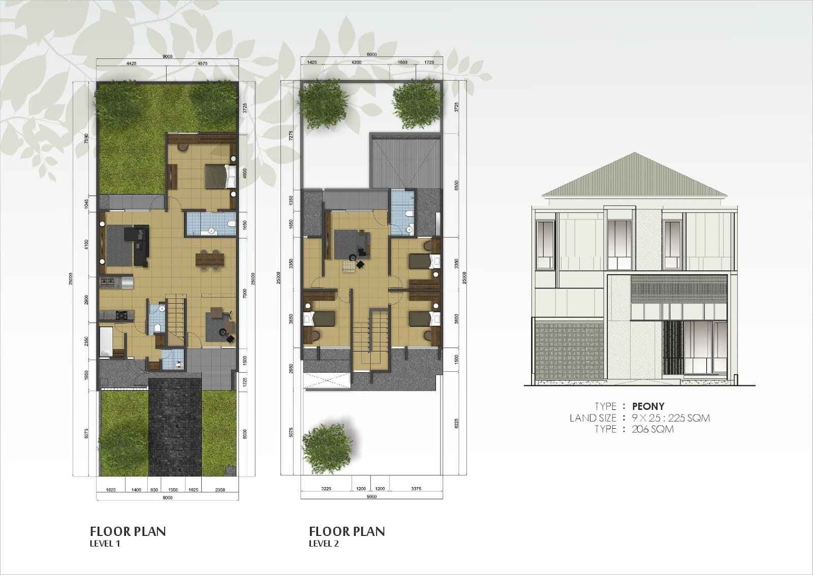 Cluster New Alba 9x25