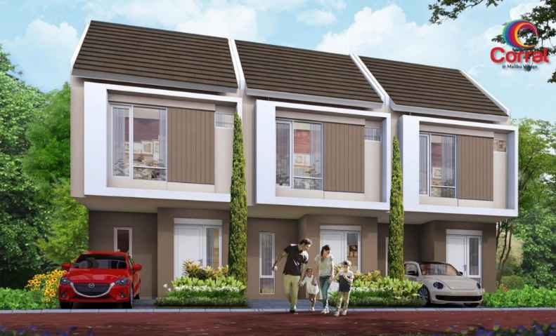 Tipe Unit Cluster Coral @Malibu Village