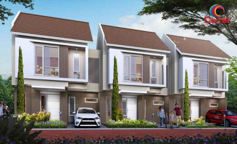 Tipe Unit Cluster Coral @Malibu Village