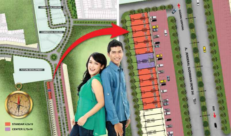 Lokasi Ruko Mendrisio Square