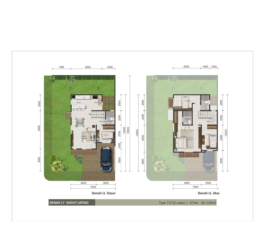 Tipe unit New Carrillo @Latigo Village