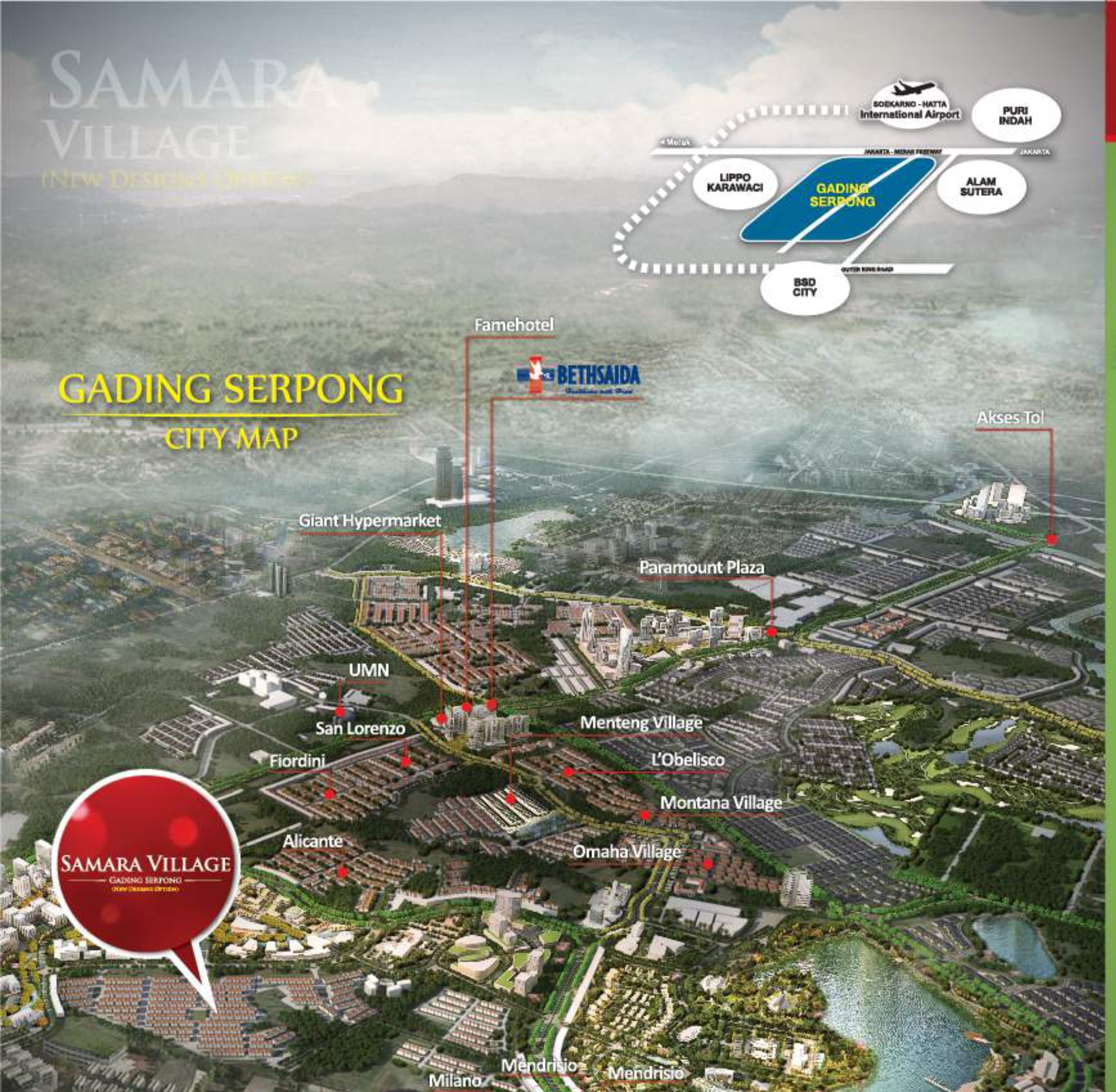 Lokasi Cluster New Carrillo @Latigo Village
