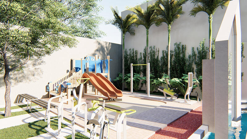 Taman bermain anak Cluster Britania Hill