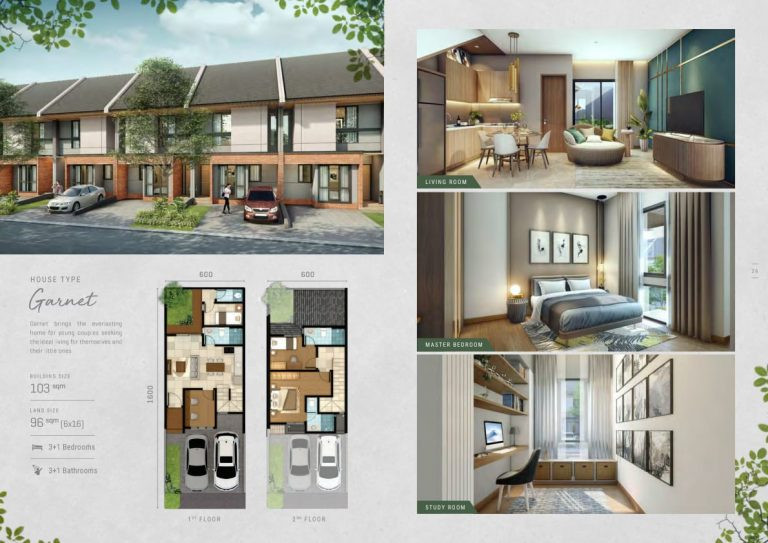 Cluster Sutera Sawangan Tipe Garnet