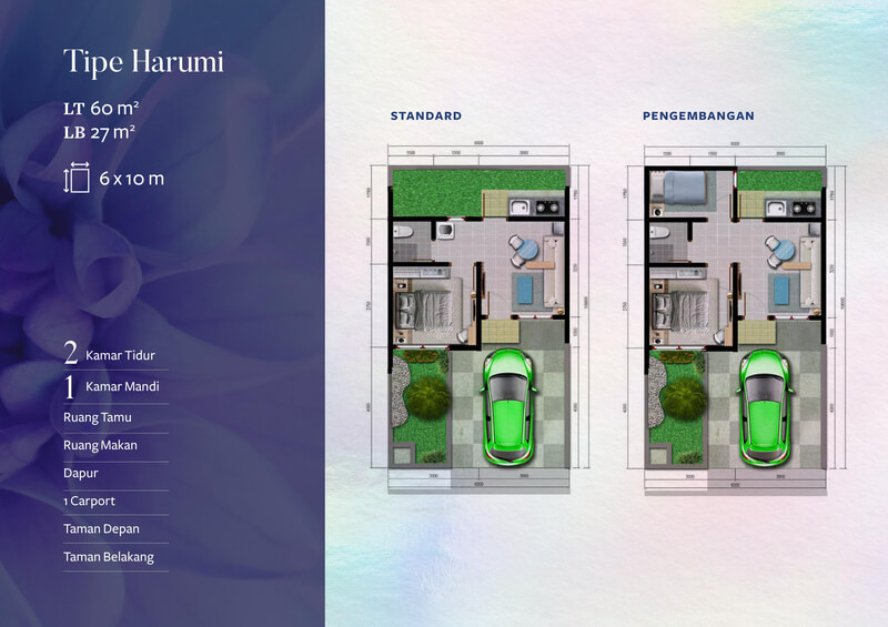 tipe harumi sakura indica harvest city