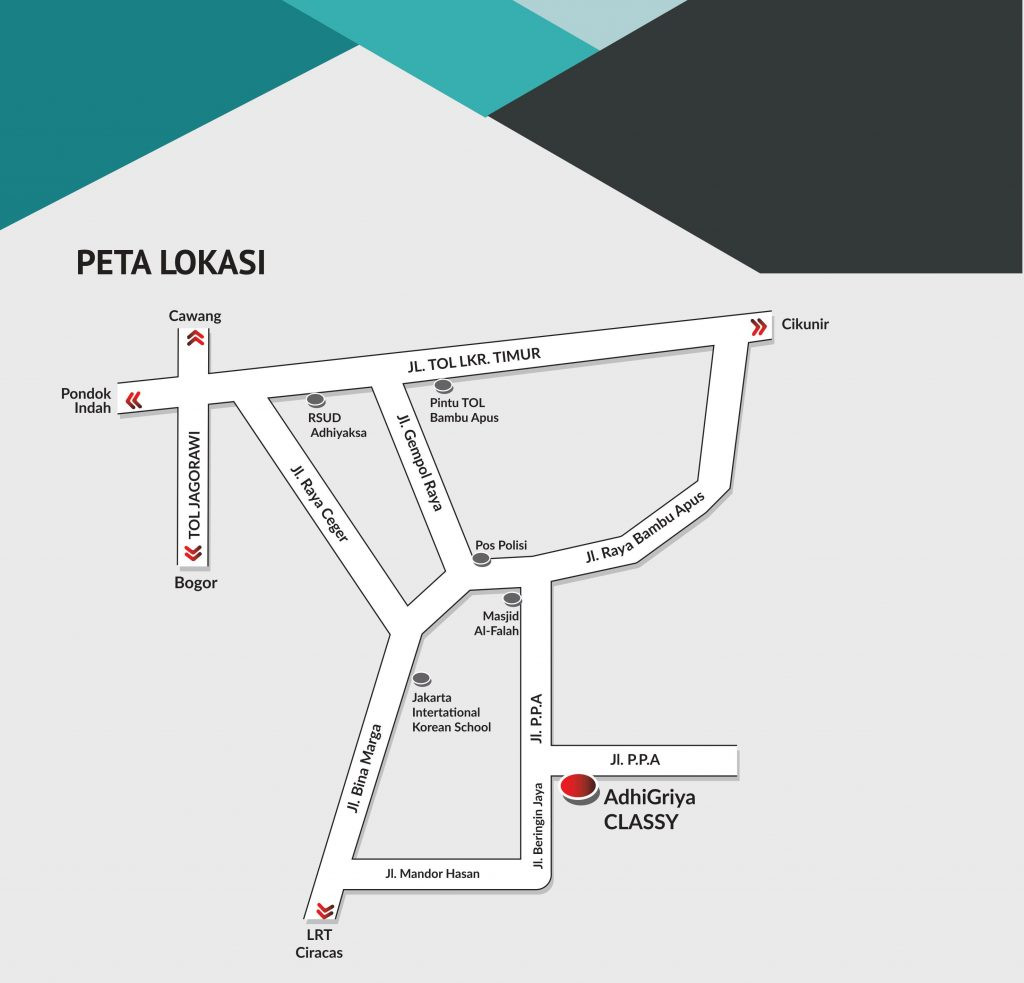 Lokasi Adhi Griya Classy