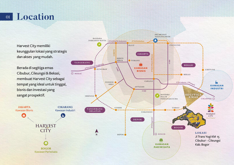 lokasi sakura indica harvest city