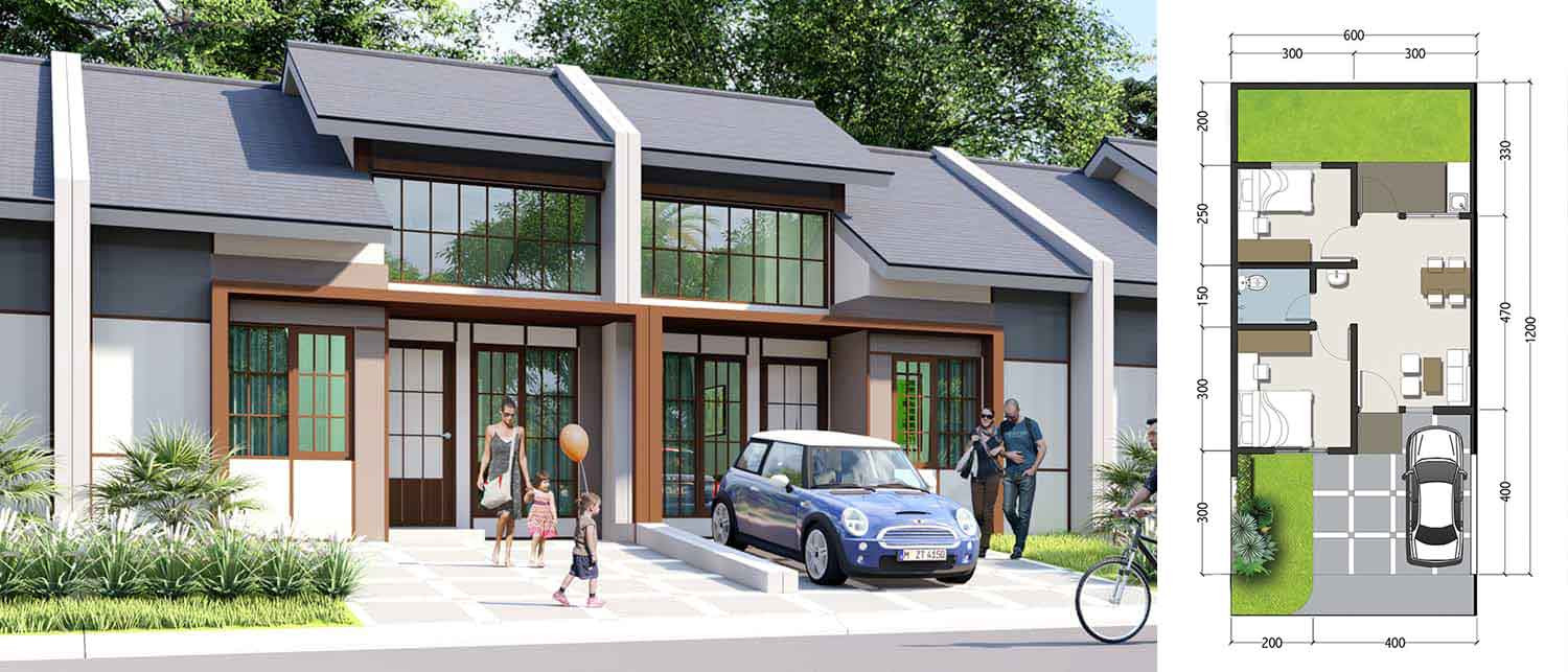 Cluster Kana Park Tipe Nobu 39