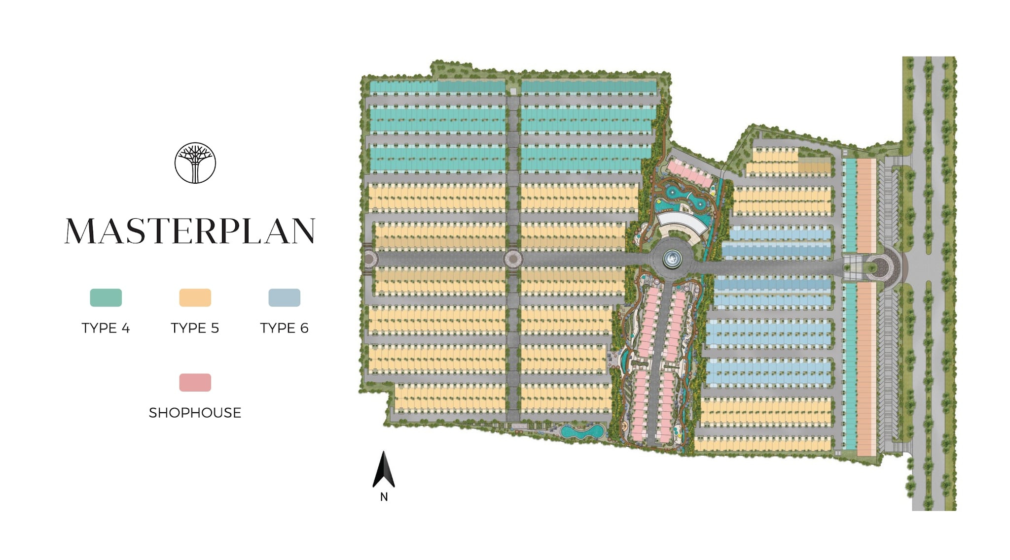 Siteplan Sentosa Park